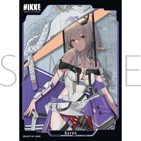 『勝利の女神:NIKKE』きゃらスリーブコレクション マットシリーズ 「紅蓮」(No.MT1975)